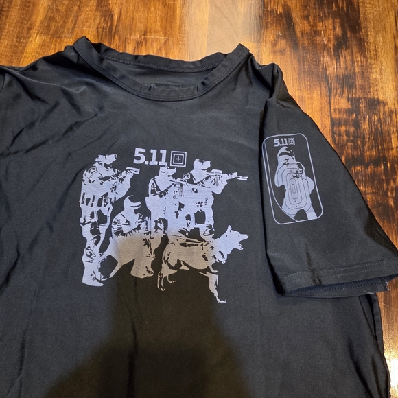511 tactical muscle tee, moisture wicking, size small, military, tactical - Picture 2 of 5